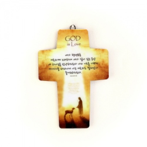 캘리꽃십자가(대)-선한목자
